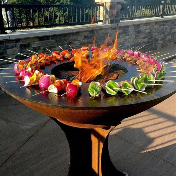Smoker Brazier Fire Pit BBQ Grill Barbeque Lovers